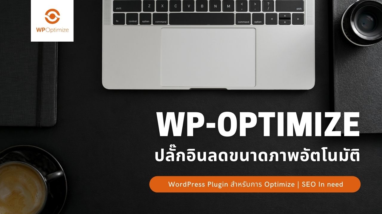ปลั๊กอิน WordPress | WP Optimize ลดขนาดรูปภาพอัตโนมัติ - SEO In need